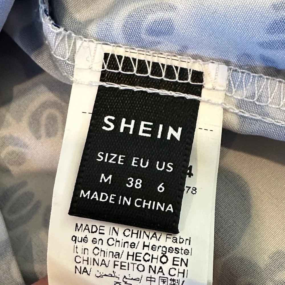 *last chance* SHEIN | Women’s Tropical Print Open Back Dress - Picture 2 of 10